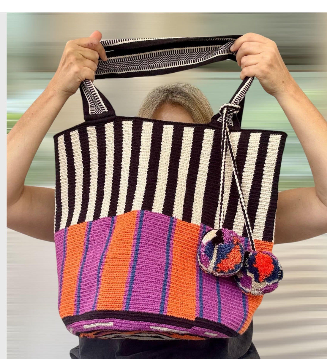 Costa Wayuu Oversized Wayuu Bag – Extra Large Handmade Summer Bag. - CostaWayuuShop