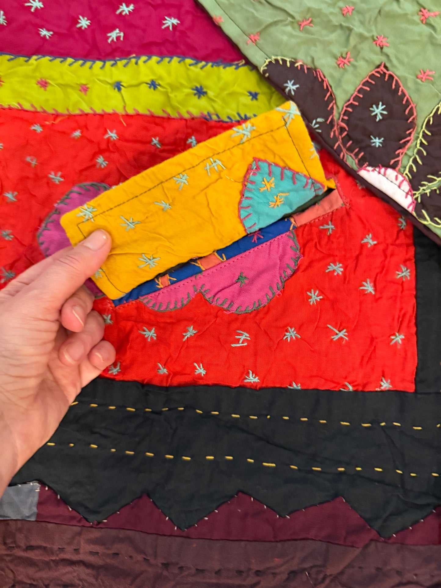 Patchwork Vintage Kantha Jacket