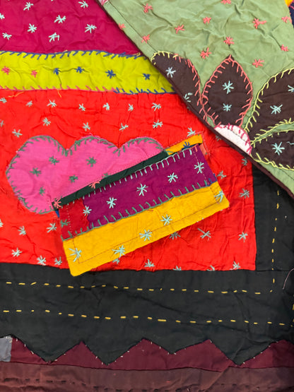 Patchwork Vintage Kantha Jacket