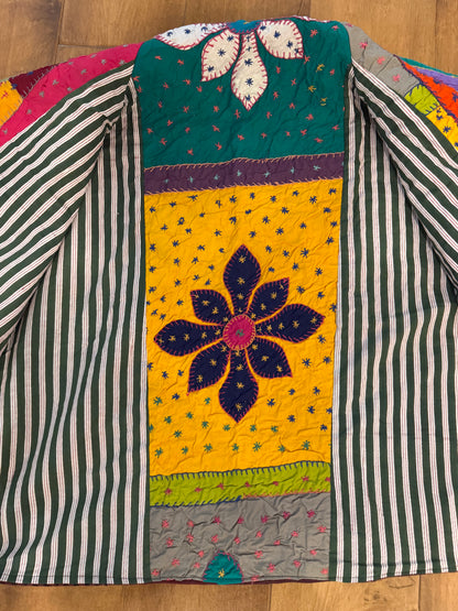 Patchwork Vintage Kantha Jacket