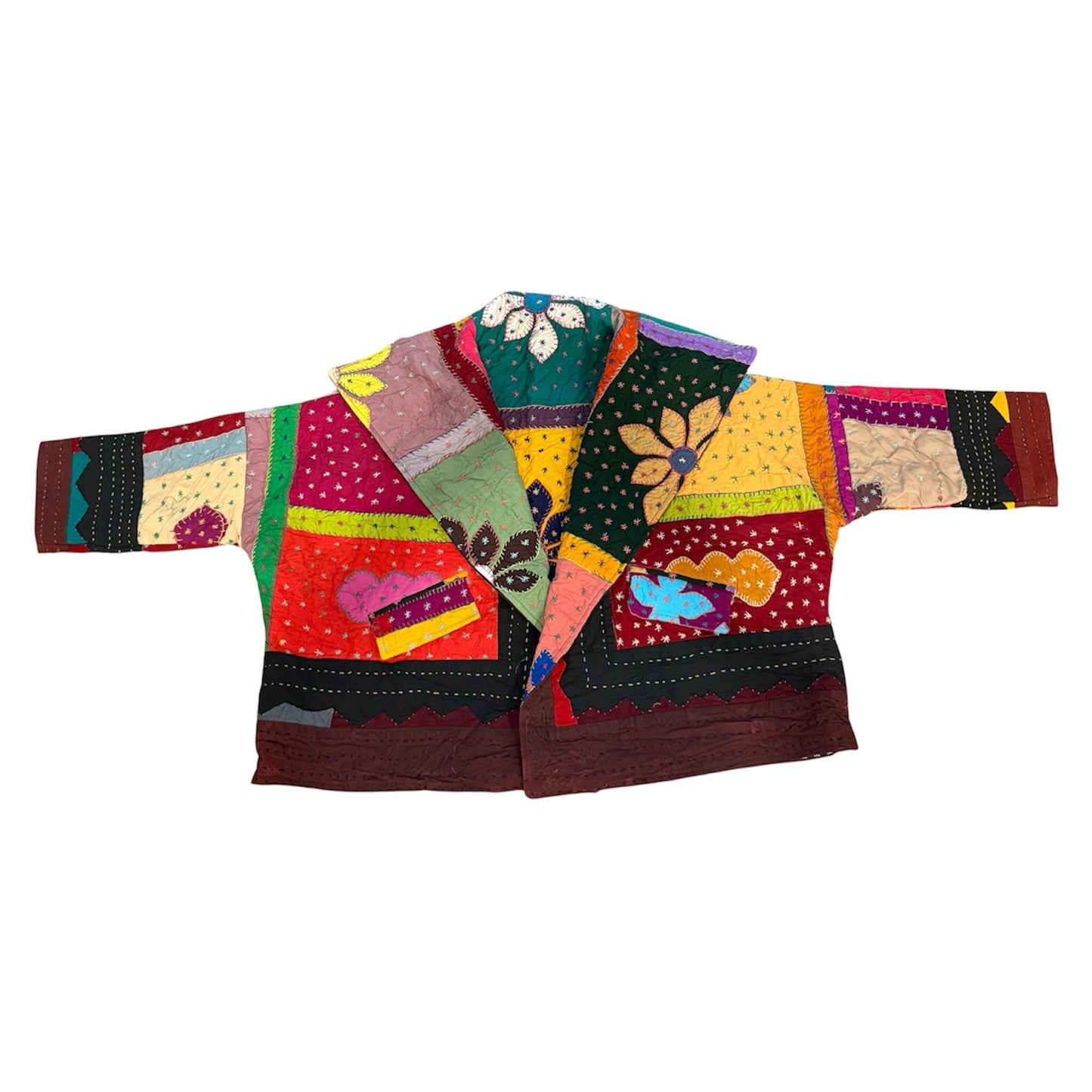 Patchwork Vintage Kantha Jacket