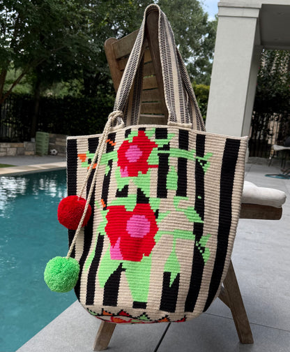 Costa Wayuu Oversized Tote, Extra Large Shopper Bag.