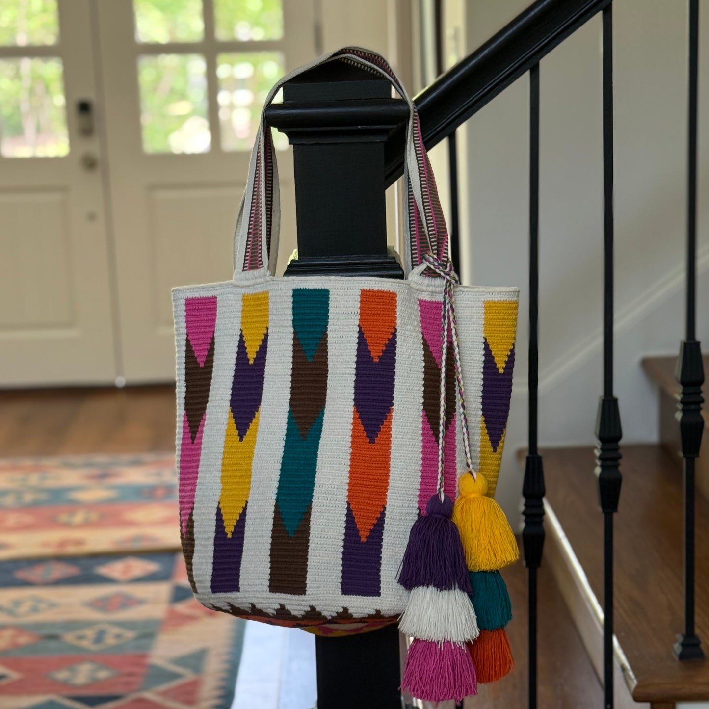 Costa Wayuu  Oversized  Crochet Tote Bag-Handmade - CostaWayuuShop