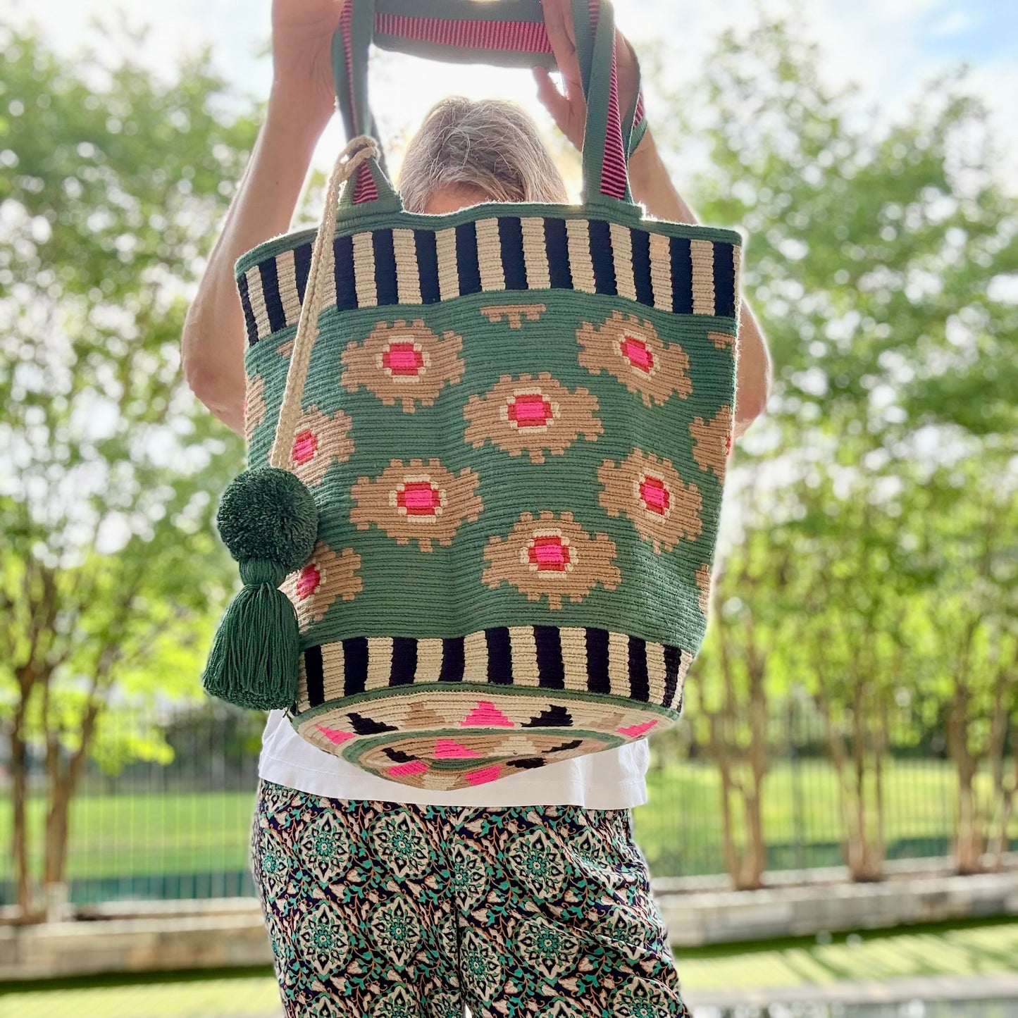 Costa Wayuu Oversized Tote-Shopper Bag - CostaWayuuShop