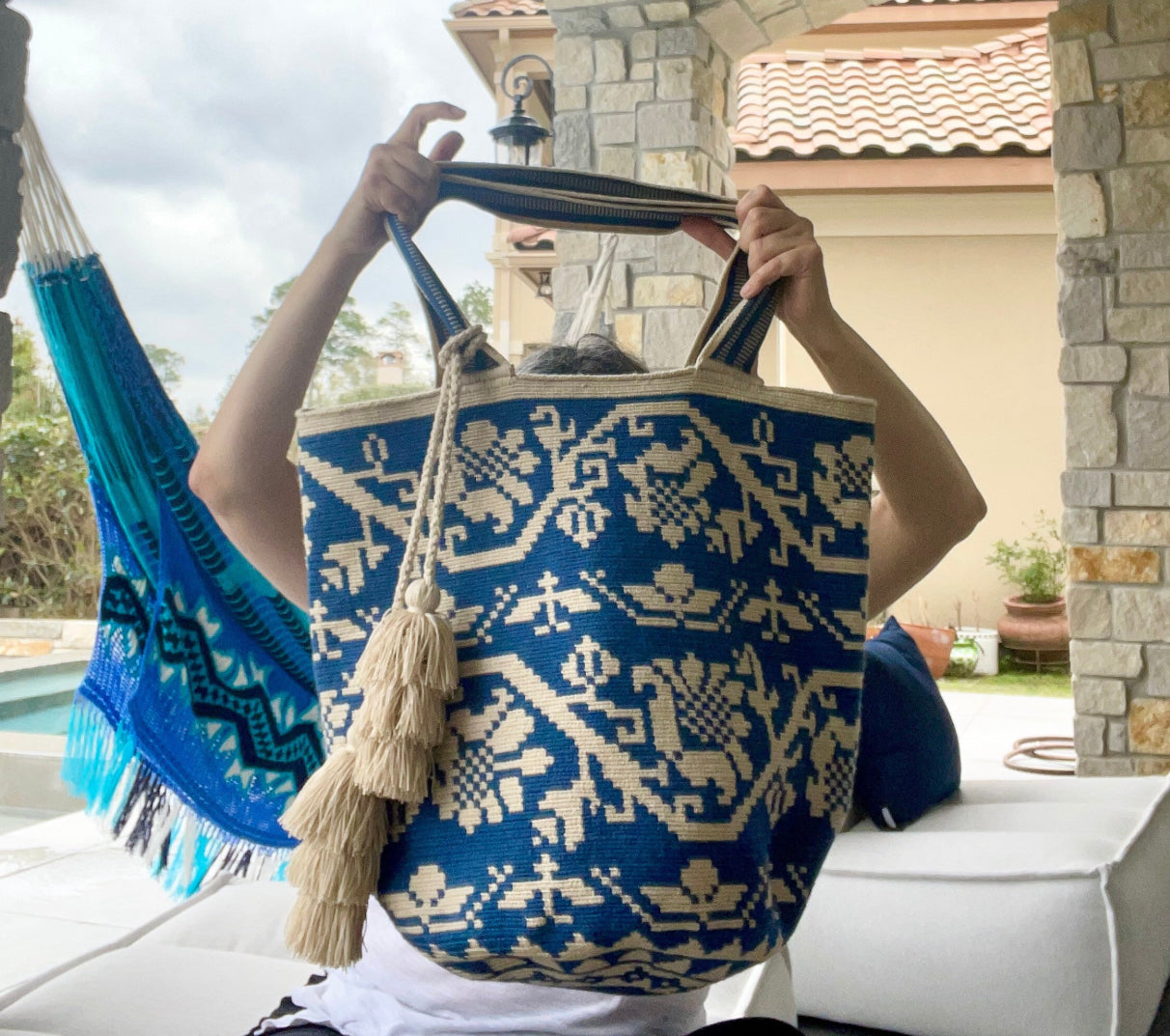 Costa Wayuu Oversized Tote Bag, Summer, Extra Large Shopper Bag - CostaWayuuShop