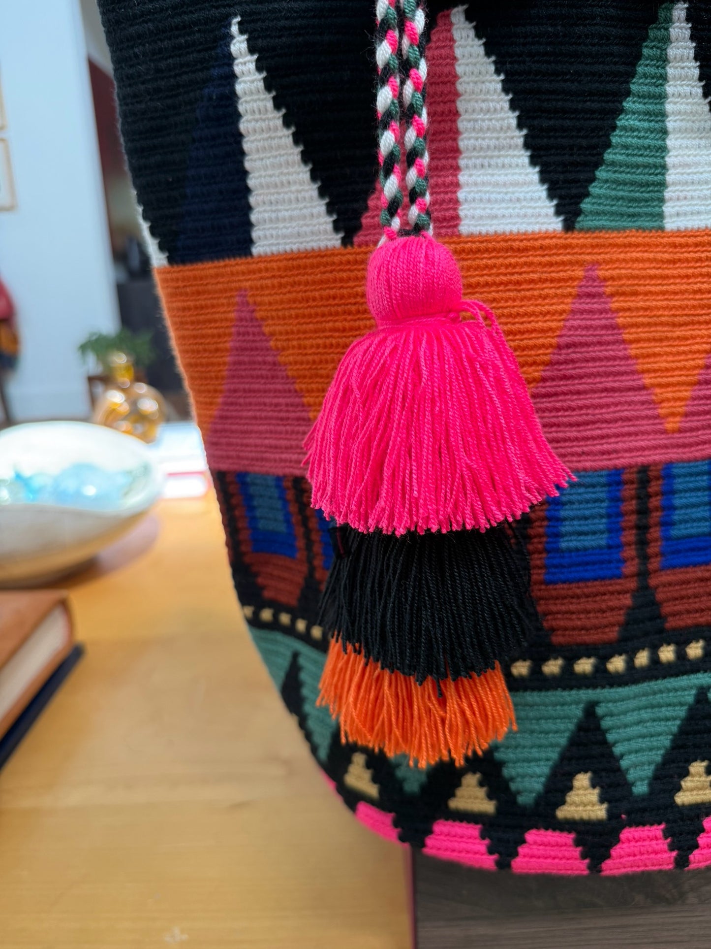 Costa Wayuu Oversized Tote Bag, Beach Shopper Bag. - CostaWayuuShop