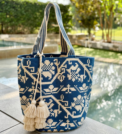 Costa Wayuu Oversized Tote Bag, Summer, Extra Large Shopper Bag - CostaWayuuShop