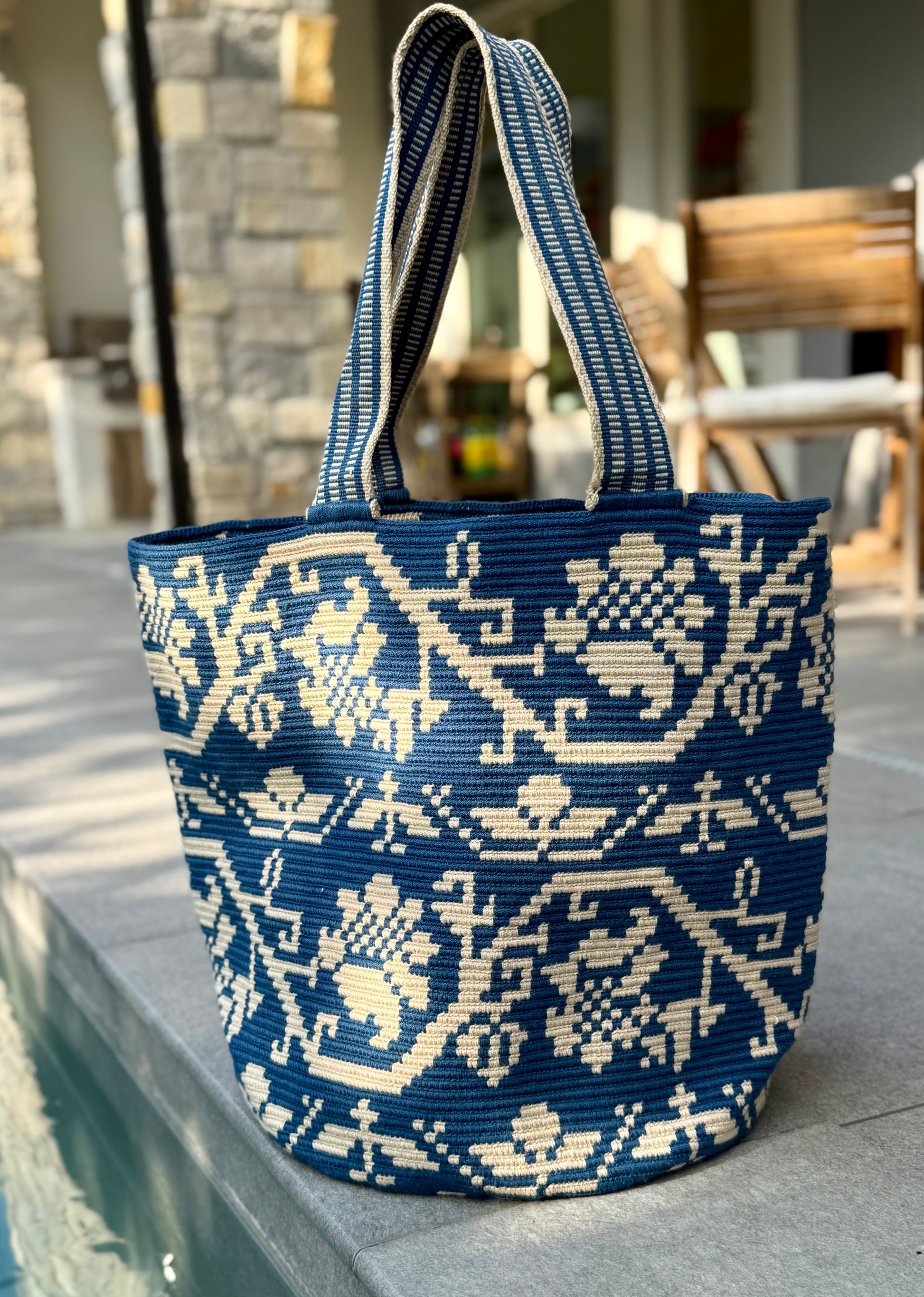 Costa Wayuu Oversized Tote Bag, Summer, Extra Large Shopper Bag - CostaWayuuShop