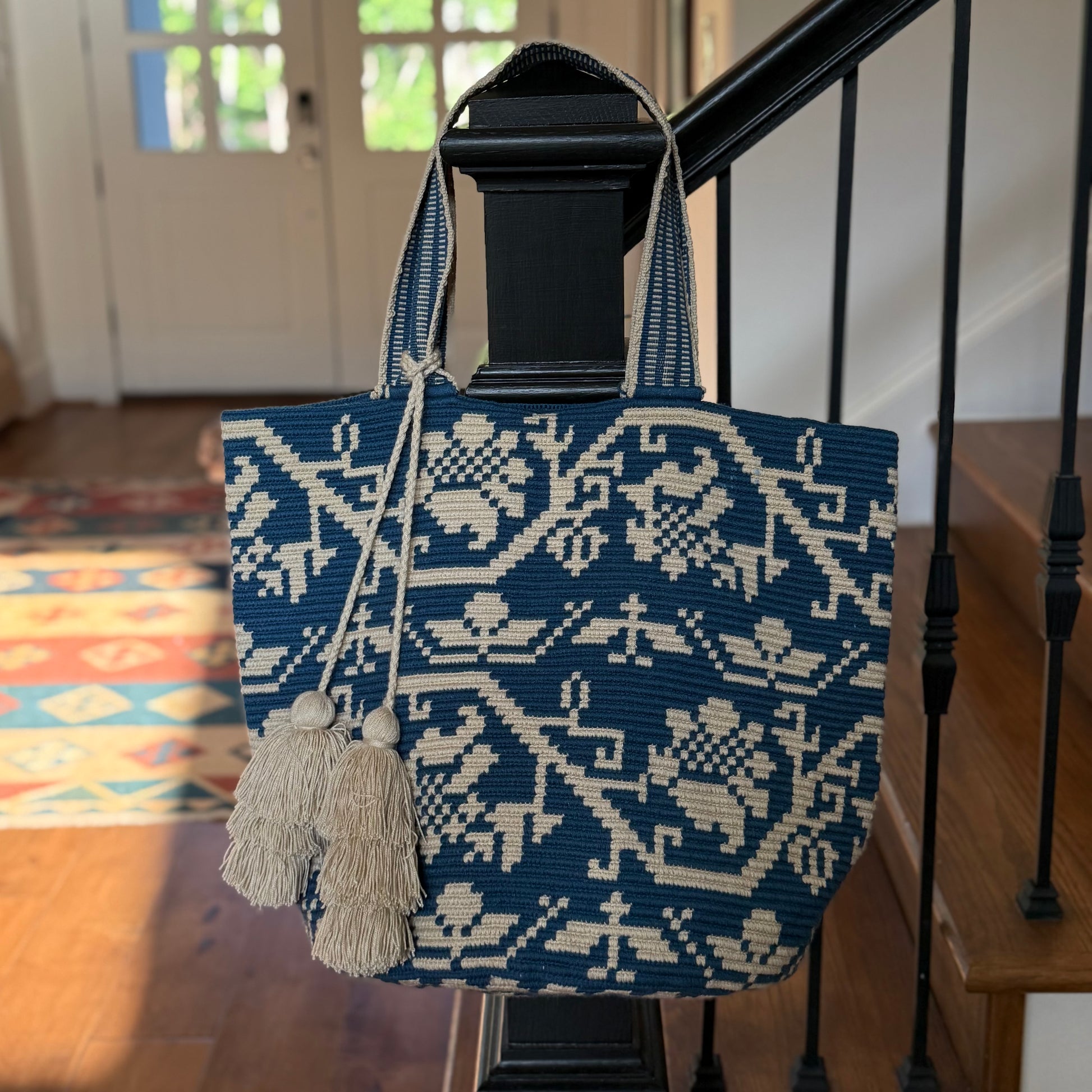 Costa Wayuu Oversized Tote Bag, Summer, Extra Large Shopper Bag - CostaWayuuShop