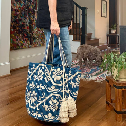 Costa Wayuu Oversized Tote Bag, Summer, Extra Large Shopper Bag - CostaWayuuShop