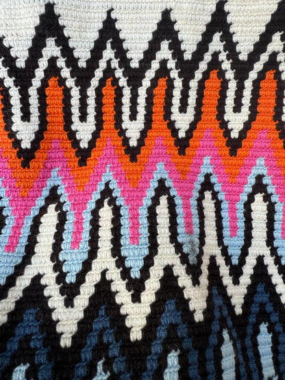 Costa Wayuu Oversized Tote Bag, Fine Crochet Work, Extra Large Shopper Bag. - CostaWayuuShop