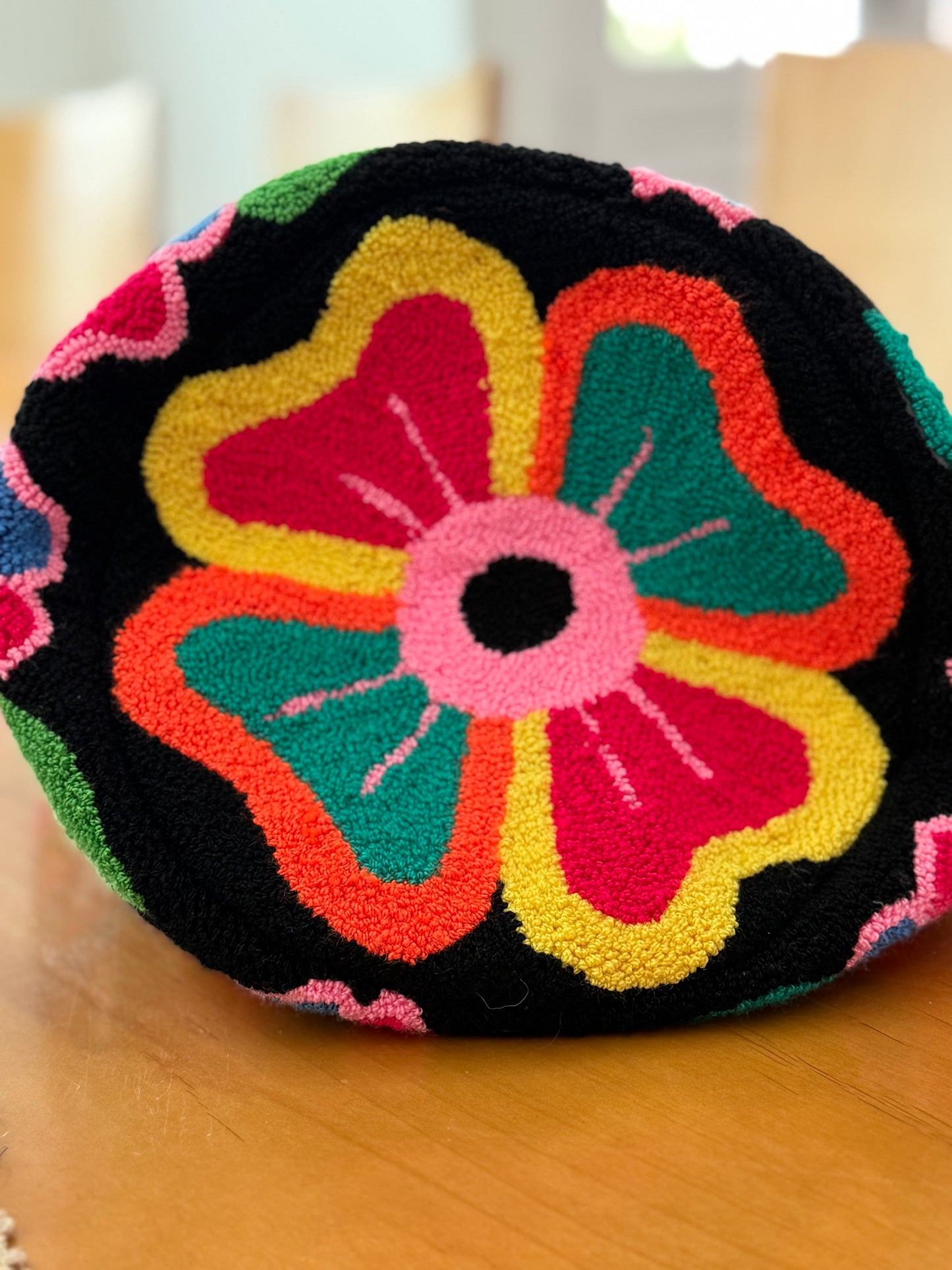 Costa Wayuu Bold Evil Eye Clutch – Handcrafted Colombian Art - CostaWayuuShop