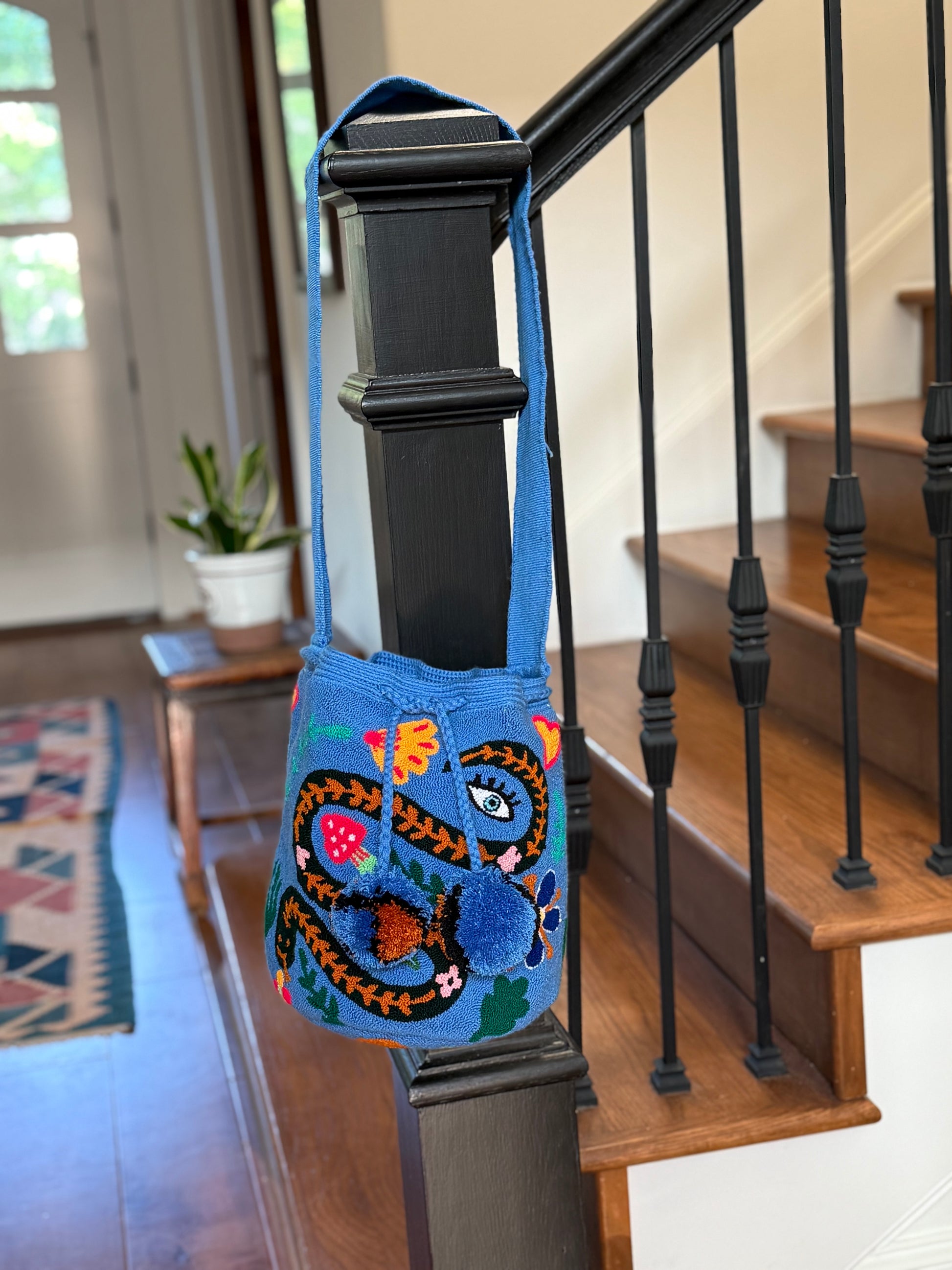 Costa Wayuu Handwoven Puyado Style Large Serpent Bag - CostaWayuuShop