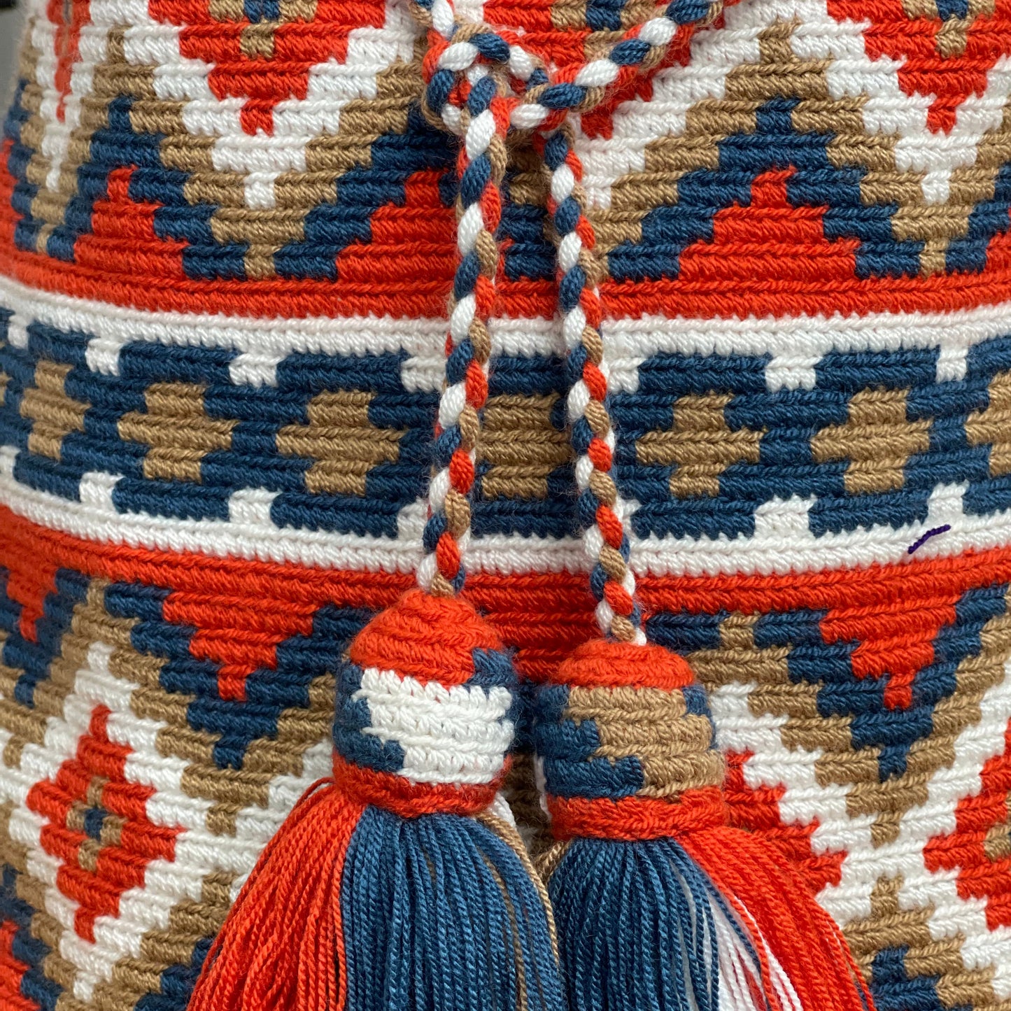 Costa Wayuu Double Strap Bag-Traditional Geometric Pattern. - CostaWayuuShop