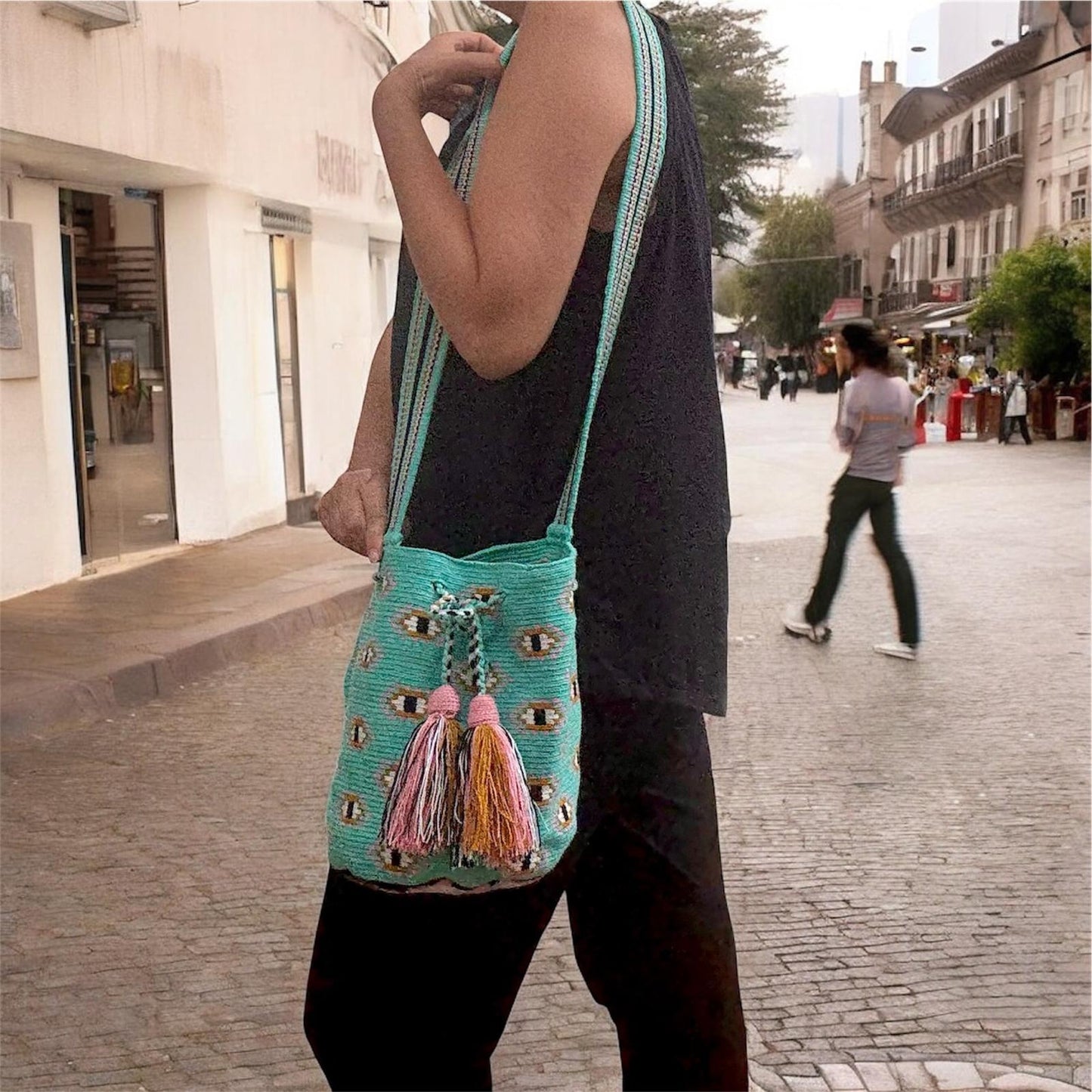 Costa Wayuu Single Thread -Large Wayuu Bag - CostaWayuuShop