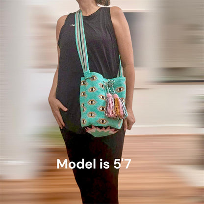 Costa Wayuu Single Thread -Large Wayuu Bag - CostaWayuuShop