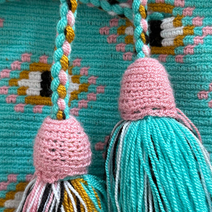 Costa Wayuu Single Thread -Large Wayuu Bag - CostaWayuuShop