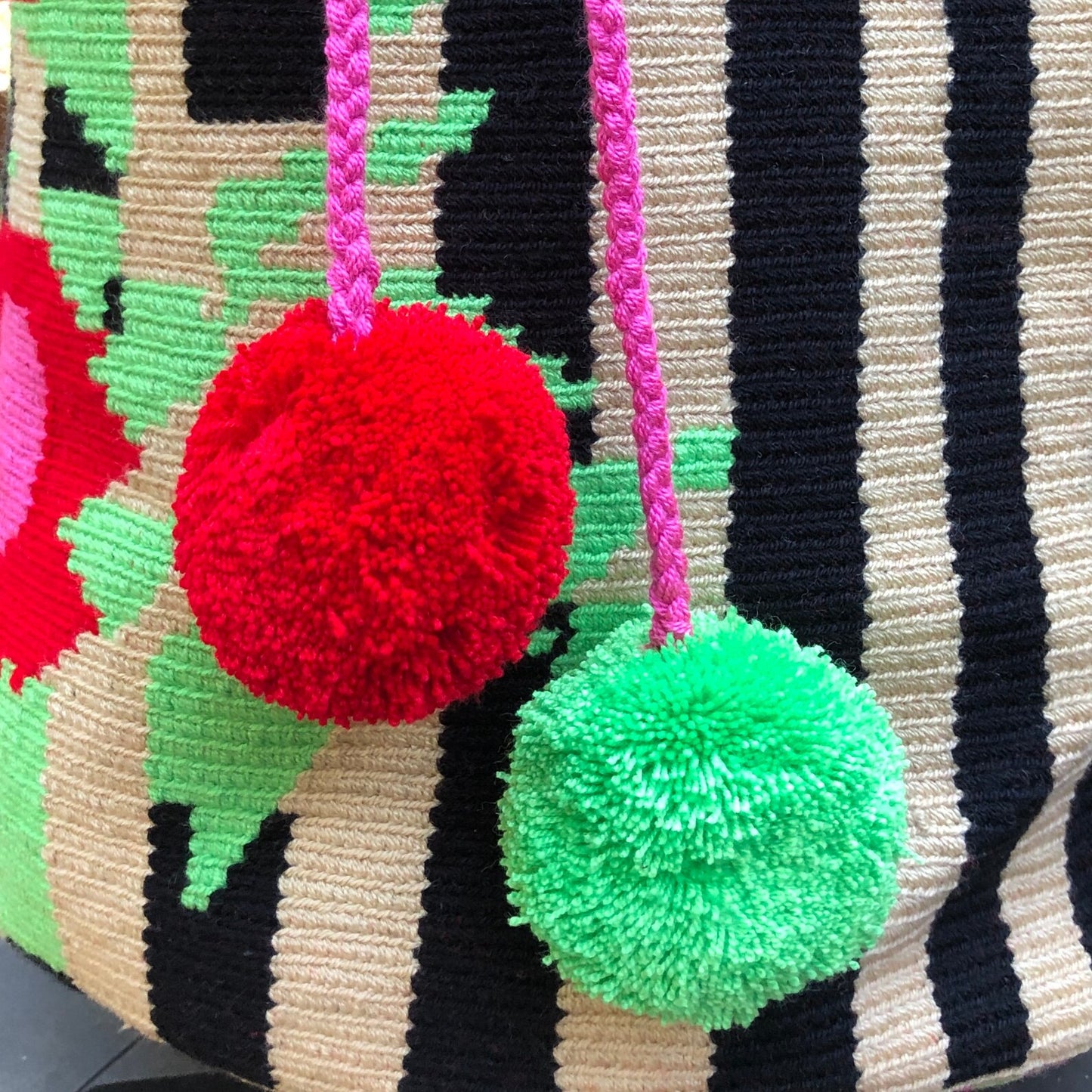 Costa Wayuu Extra Large Shopper Tote, Boho Chic, Oversized Bag. - CostaWayuuShop