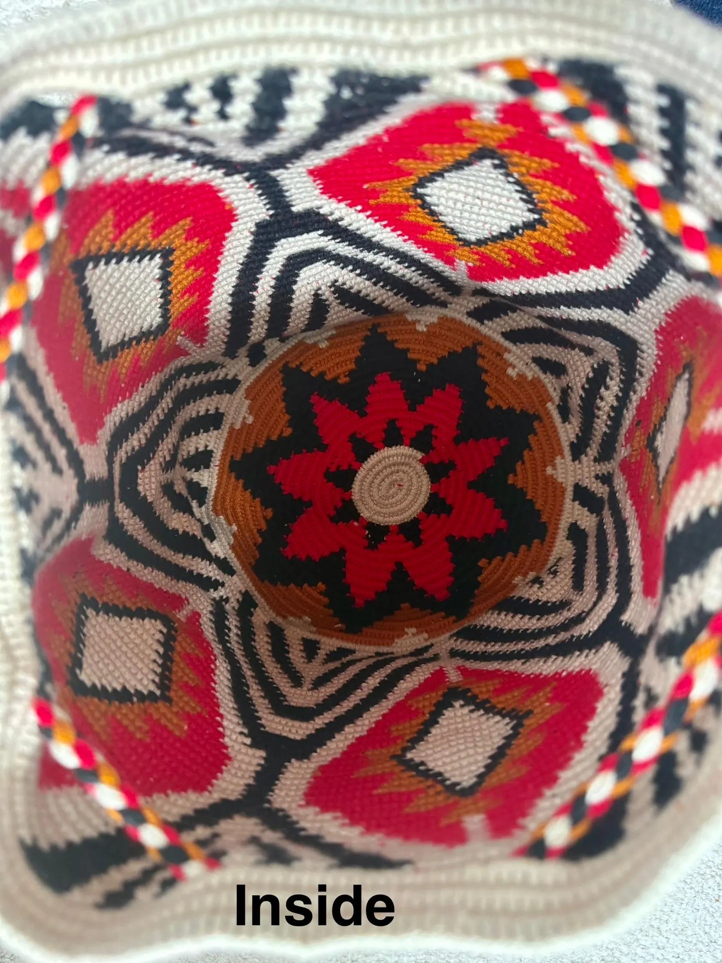 Costa Wayuu Large Handmade Wayuu Mochila-Bag- Crossbody Shoulder Bag - CostaWayuuShop