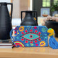Costa Wayuu Handmade Eye Clutch Bag – Bold Statement Accessory - CostaWayuuShop