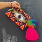 Costa Wayuu Handmade Lucky Eye Clutch - CostaWayuuShop