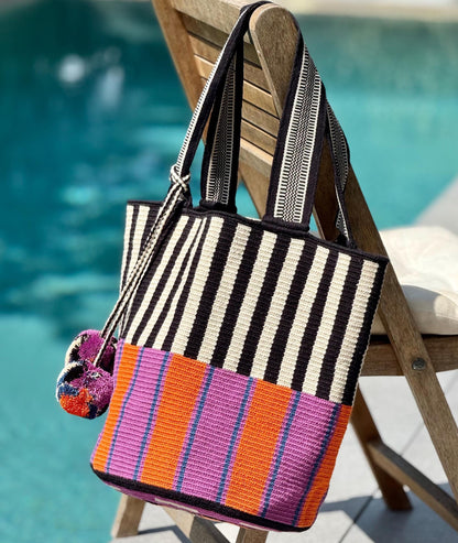 Costa Wayuu Oversized Wayuu Bag – Extra Large Handmade Summer Bag. - CostaWayuuShop