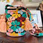 Costa Wayuu Wayuu Medium Sunlit Mosaic Shoulder Bag. - CostaWayuuShop