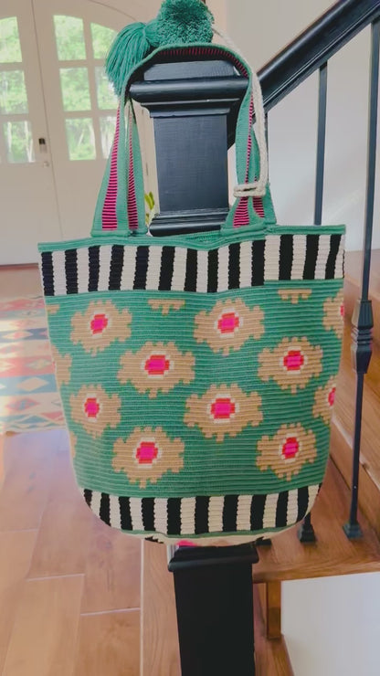 Costa Wayuu Oversized Tote-Shopper Bag