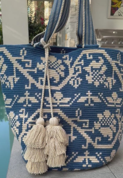 Costa Wayuu Oversized Tote Bag, Summer, Extra Large Shopper Bag