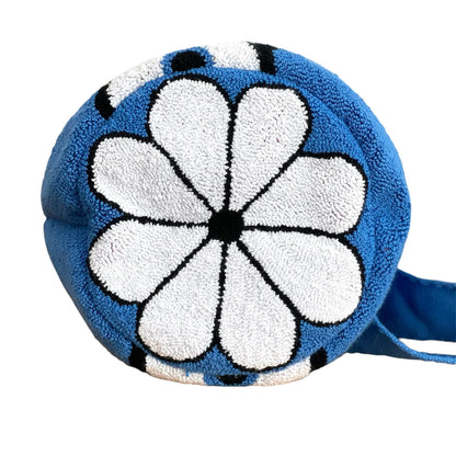 Bold Evil Eye Wayuu Bag – Large Handwoven Statement Piece-Bohemian Style.