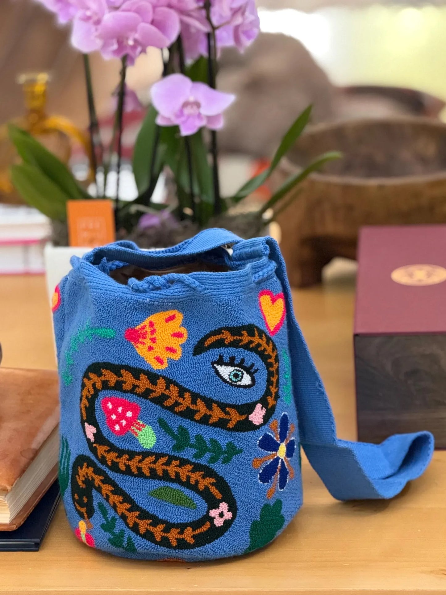 Costa Wayuu Handwoven Puyado Style Large Serpent Bag - CostaWayuuShop