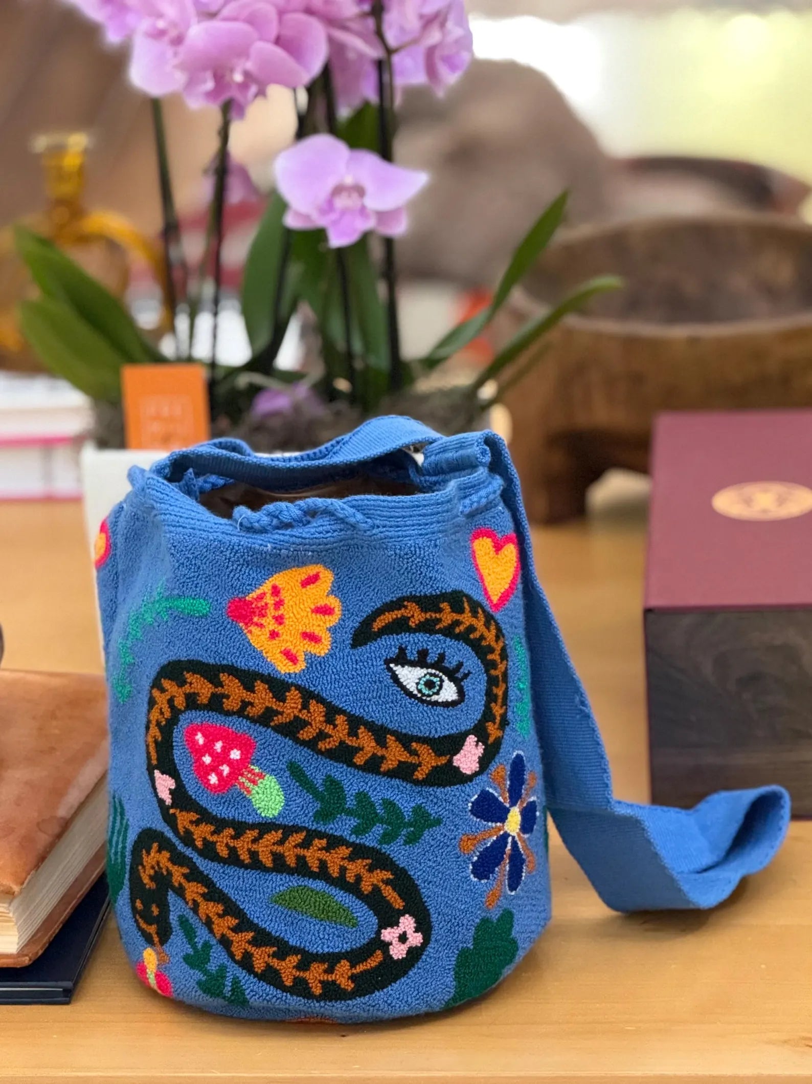 Costa Wayuu Handwoven Puyado Style Large Serpent Bag - CostaWayuuShop