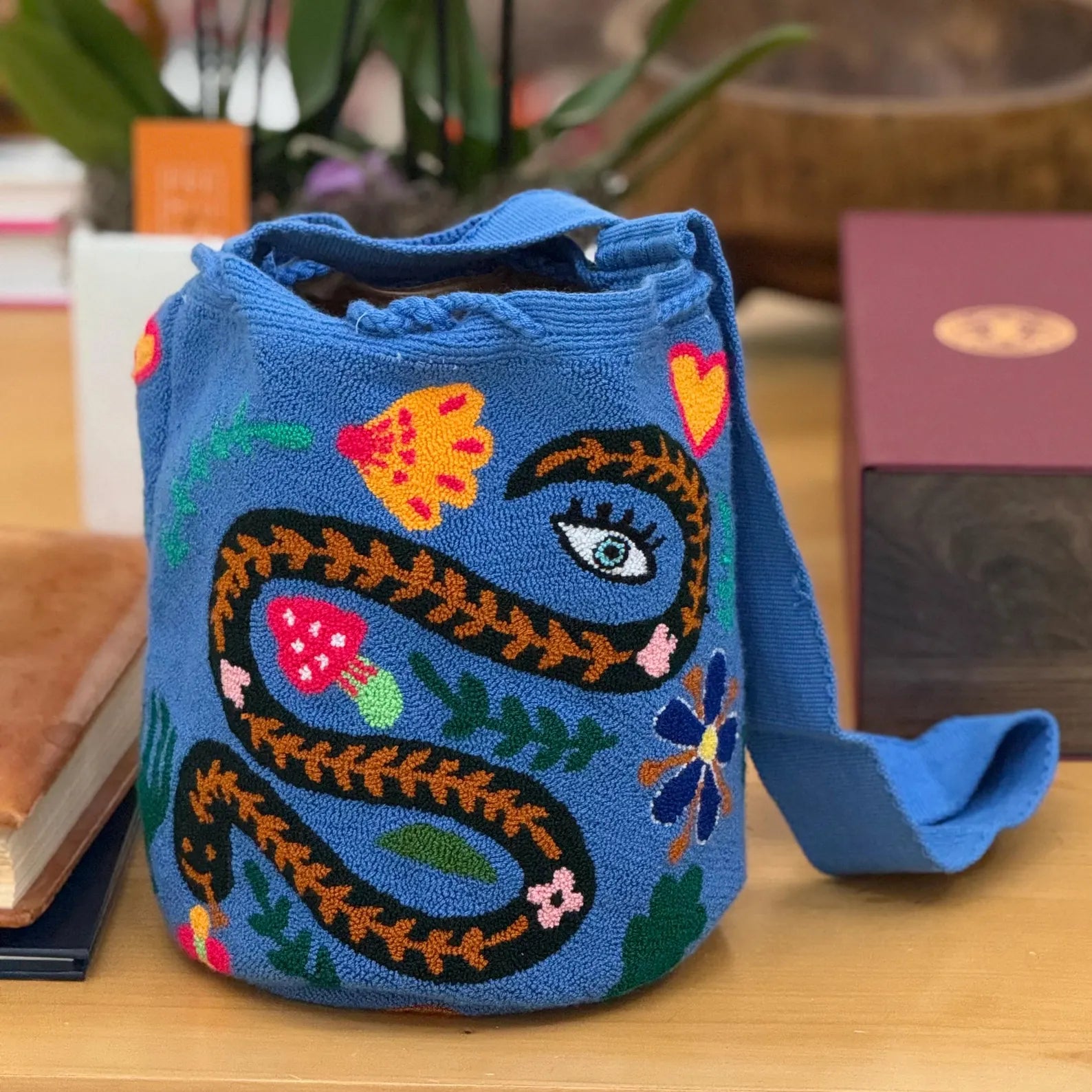ショルダーバッグ wayuu bag large size WAYUU XL BAG • Panther – fairiaibiza