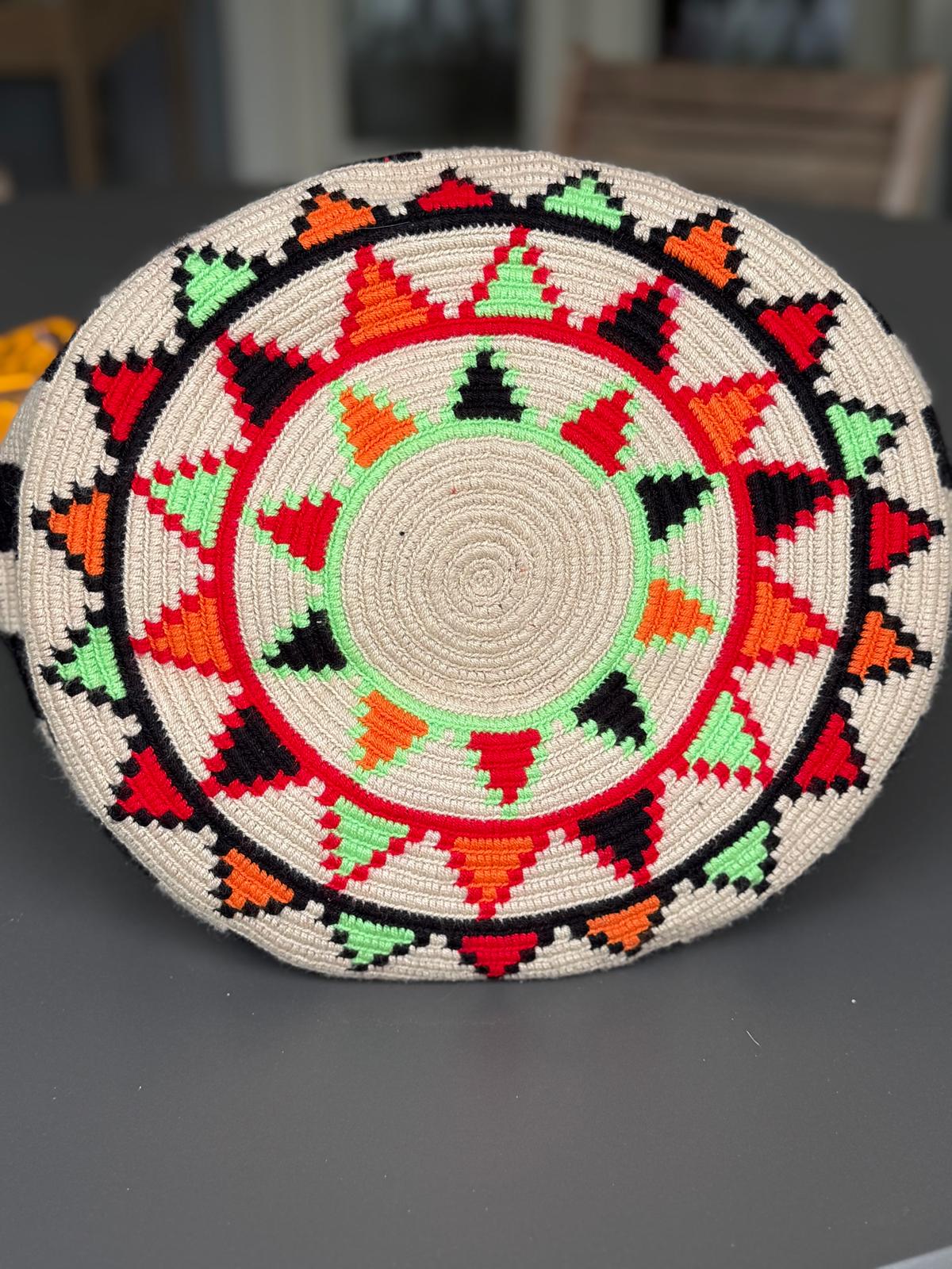 Costa Wayuu Extra Large Shopper Tote, Boho Chic, Oversized Bag. - CostaWayuuShop