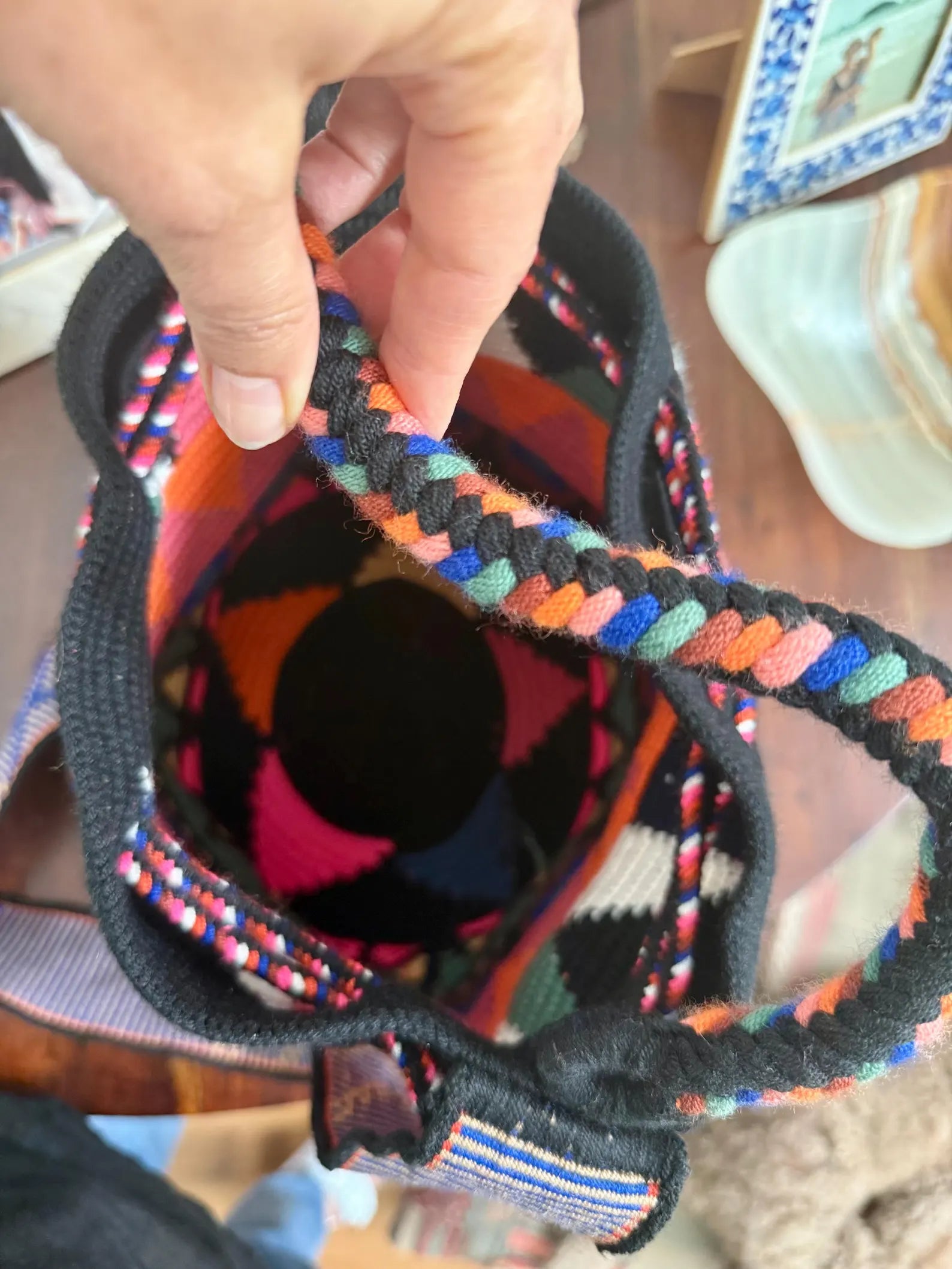 Costa Wayuu- Large Handwoven Mochila-Bag with Double Strap - CostaWayuuShop