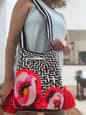 Costa Wayuu Mochila Bag – Bold Geometric & Floral Pattern
